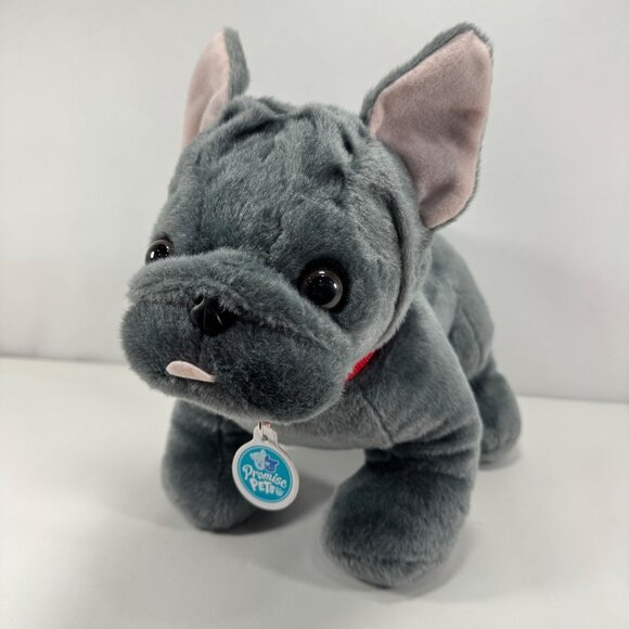 Build-A-Bear Workshop Promise Pets Plush Dog Bulldog Stuffed Animal BAB - Picture 2 of 8